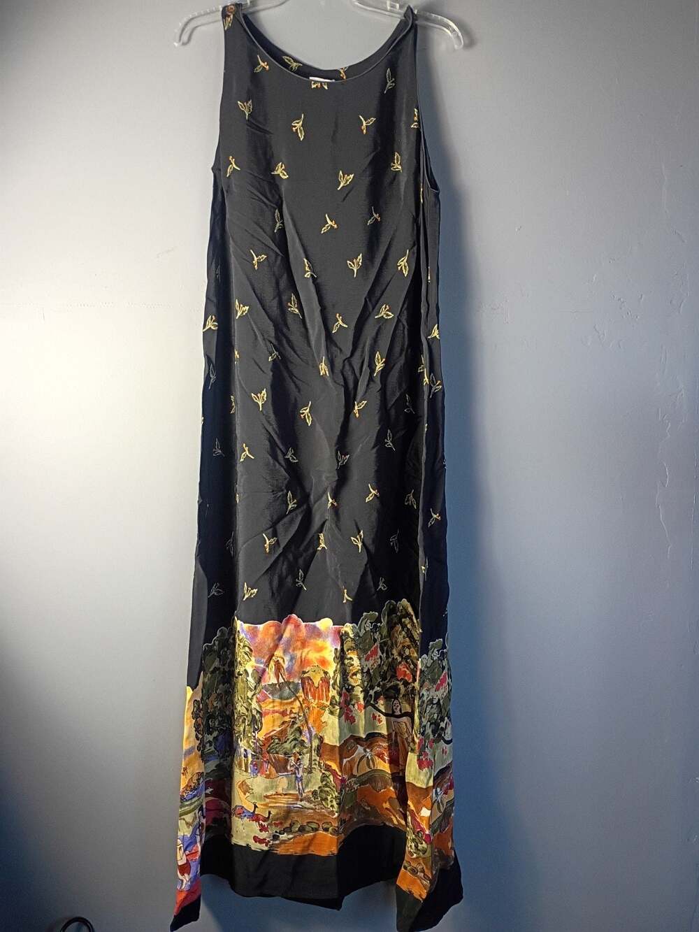 Vintage Units Village At Play Maxi Sleeveless Dress